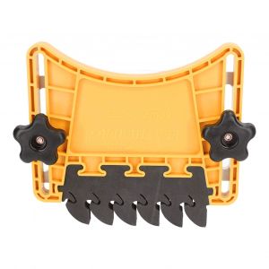 XYONG Bloc de securite pour scie circulaire a table, guide de travail du bois pour tables de toupie et scies a ruban, jaune - Neuf