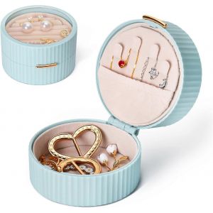 1pcs Boîte De Rangement De Petits Bijoux De Voyage,Boîte À Bijoux Portable,Mini Boîte À Bijoux (Hors Bijoux) - Neuf