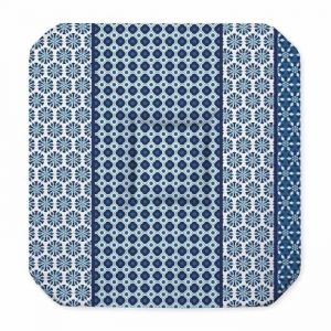Galette - Douceur D'interieur - Indigo - 36 X 36 X 3.5 Cm - Polyester - Int&eacute;rieur - Neuf