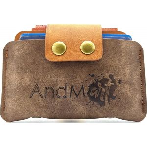 CMJAAGUR-Portefeuilles, Marron Cuir.[M1242] - Neuf