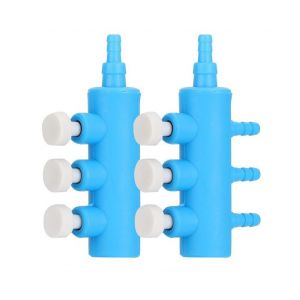 Lot De 2 R&eacute;partiteurs D'air Pour Aquarium - Adaptateur De Pompe &Agrave; Oxyg&egrave;ne Multivoies Pour Une Distribution Efficace De L'oxyg&egrave;ne Dans Les Aquariums - Neuf