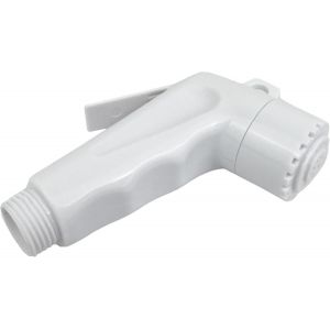 ERYI-Gate14® Douchette De Douche Pour Bateau Ou Camping-Car Avec Pomme À Économie D'Eau (Connecteur Droit - Blanc) - Neuf
