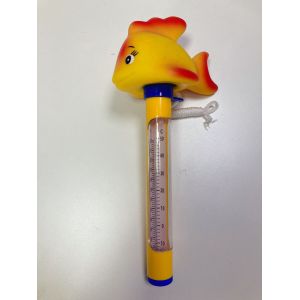 Jaune Piscine Flottante Thermomètre, La Température De L'eau Thermomètre Avec Un Cordon Et Un Petit Déjeuner Pour Toutes Les Piscines Intérieure Et Extérieure, Des Spas, Des Aquariums - Neuf