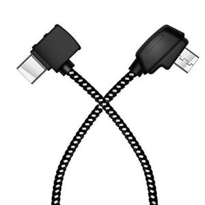 Eryi-Micro Ab Vers Usb C 20,7 Cm/8,14"" Câble De Télécommande Pour Dji Mini Se, Mavic Mini, Mavic 2 Pro Zoom/Mavic Air/Mavic Pro Platinum, Câble D'extension De Données Pour Tablette Téléphone-Old Jamaica Ginger Beer - Neuf