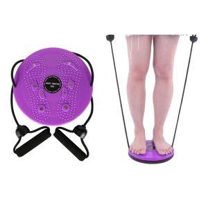 Disque De Torsion Pour La Taille Avec Cordons De Serrage Et Massage De La Plante Des Pieds Pour Exercices A&eacute;robiques - Neuf