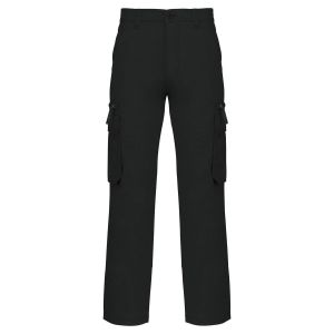 Pantalon Multipoches Pour Homme - Sp105 - Noir - Neuf