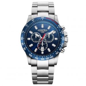 Mens Watch Roamer 861837 41 45 20, Quartz, 45mm, 10atm - Neuf