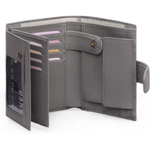 Portefeuille Homme Grand Trifold En Cuir Véritable, Portefeuille Pour Homme Blocage Rfid Avec 19 Emplacements Pour Cartes De Crédit, 3 Compartiment À Billets,1 Poche À Monnaie - Neuf