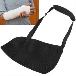 Bras Respirant Sling Support De Bras R&eacute;glable &Eacute;paule Immobilisateur Fracture Entorse Poignet Bras Coude Avant-Bras Sangles De Ceinture Fixe - Neuf