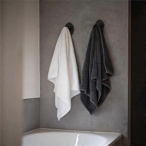 Crochet collant,crochet mural noir autocollant pour serviette porte-manteau,crochet en acier inoxydable,pas de dri - Neuf