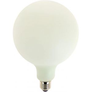 Loc-Ampoule Led E27 Vintage Globe Opaline Verre Lact&eacute; Culot E27-Ampoule Globe E27 Led Angle &Eacute;clairage 320&deg;-Grosse Ampoule Vintage E27 Led 12w 1521 Lm-Lumi&egrave;re Blanc Neutre-Rfdmge1521b150ocw - Neuf