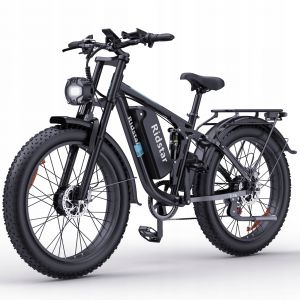 Vélo Électrique Ridstar E26 Pro, 2*1000 W, 48v23ah, 48 Km/H, Autonomie Maximale De 100 Km, Freins Hydrauliques, Vtt Tout Suspendu - Neuf