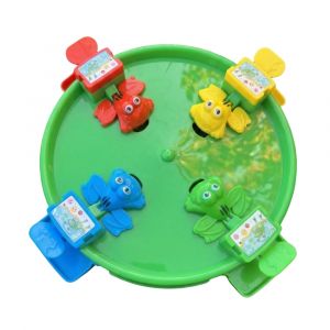 Jeu de Soci&eacute;t&eacute; Grenouille Mange Tout avec Billes 31cm &ndash; Jeu Familial Fun pour Enfants - Neuf