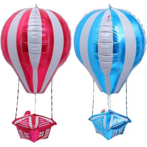 AYUHR-Lot de 9 ballons colorés motif marguerites - Pour anniversaire, décoration de fête de mariage - 9 couleurs, taille moyenne - Neuf