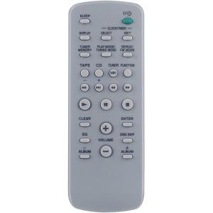 New RM-SC3 Replacement Remote Control ¿ RMSC3 Audio Remote Control for Sony Audio System RM SC3 Remote RM-SC30 RM-SC31 RM-SC50 CMT-BX5BT CMT-CPX11 CMT-CPX22 CMT-CPZ1 CMT-CPZ2 CMT-CPZ3 - Neuf