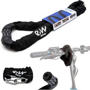 Checarzhn--No1-Ewheel Cadenas À Chaîne Avec Mot De Passe Pour Trottinettes Et Vélos - Neuf