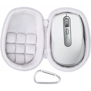 CHECARZHN--NO1-Coque Rigide De Rechange Pour Souris Logitech Mx Anywhere 3S 3 Anywhere 2S Anywhere 2 Compact Performance Mouse (Gris Pâle) - Neuf