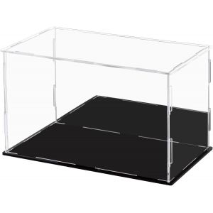 Sansh-Ecoseao Vitrine En Acrylique Avec Miroir, Boîte De Rangement Transparente Pour Figurines D'action, Objets De Collection, Stockage À Domicile (25x15x15cm) - Neuf
