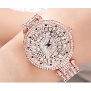 Montre &Agrave; Quartz &Eacute;tanche Pour Femme Avec Grand Cadran Et Bracelet En Acier - Neuf