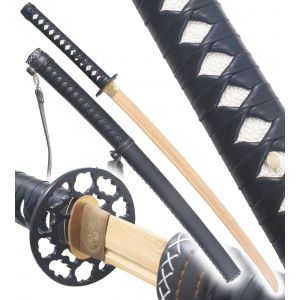 Danzan Katana Ninja Sabre en Bois Epee Entrainement - Lame Bois D&eacute;coration - Neuf