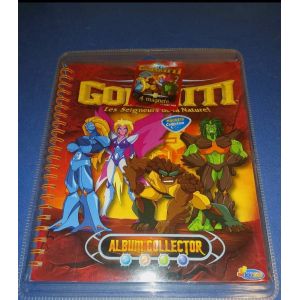 Gormiti Les Seigneurs De La Nature Pack Album + 4 Magnets - Neuf