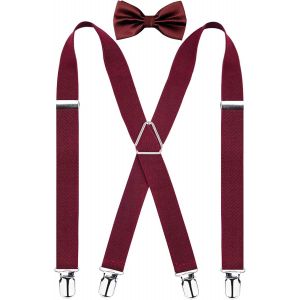 1"" Width Suspenders And Banded Bow Tie For Men""},""Additionalweblabs"":""{""Pax_Checkout_Buy_Now_Gc_Tango_1121297"":"".[M665] - Neuf