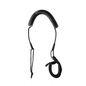 Laisse De Planche De Surf, Corde De Jambe Pour Stand Up Paddle, Laisse De Cheville Sure Pour Paddle, Shortboard, Longboard, Noir - Neuf