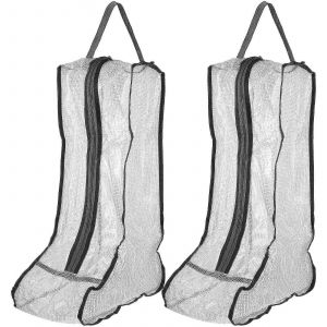 2pcs Bottes Transparentes Organisateurs Pochettes De Rangement De Chaussures Réutilisables Sacs De Rangement Polyvalents - Neuf