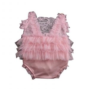 B&eacute;b&eacute; Nouveau-N&eacute; Photographie Accessoires Fille Dentelle Princesse Robe Tenue Combishort Photo V&ecirc;tements Accessoires Cadeau De Douche - Qd Best - Neuf