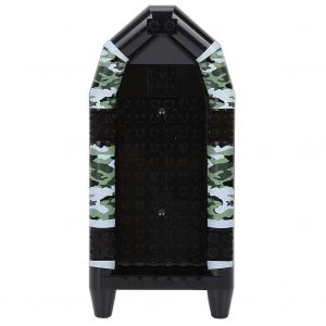 Blocs de construction militaires, briques, jouets a faire soi-meme, accessoire, modele de bateau, jouet pour mini figurines (noir) - Neuf