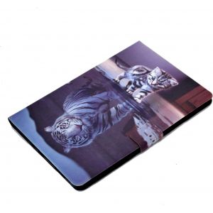 Housse Pour Samsung Galaxy Tab A 9.7(Sm-T550/T551/T555), Etui Pu Portefeuille En Cuir Fonction Etui Flip Cover Pour Samsung Galaxy Tab A 9.7 - Neuf