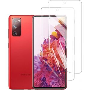 SJZG-2 Pi&egrave;ces Film De Protection D'&Eacute;cran Hydrogel Pour Samsung Galaxy S20 Fe, Transparent Souple Protections D'&Eacute;cran [Non Verre Tremp&eacute;] [Haute Sensibilit&eacute;] [Clear Hd] - Neuf