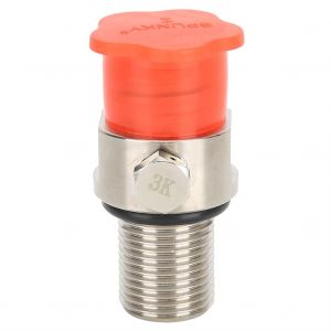 Hjlian Valve De Bouteille De Soda Galvanisee Argent M18x1,5 Tr21-4, Filetage, Accessoires Pour Sodastream - Neuf
