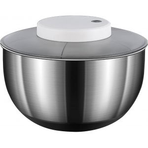 Letnerny-Essoreuse À Salade Électrique, Grande Essoreuse À Salade Automatique De 4,8 L, Essoreuse À Laitue Automatique, Laveuse De Laitue Rotative En Acier Inoxydable, Pour Salade Fruits Légumes - Neuf