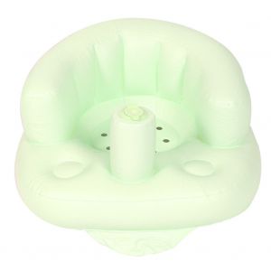Chaise Multifonctionnelle Pour Bebe, Tabouret De Bain Portable Et Securise, Siege Gonflable Pour Bebe (Vert) - Neuf
