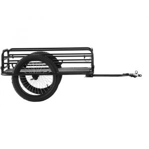 Remorque De V&eacute;lo-Duoku-Capacit&eacute; De 275 Lb-Chariot De V&eacute;lo Robuste, Pliable Et Compact, D&eacute;gagement Rapide, Roues De 20 - Neuf