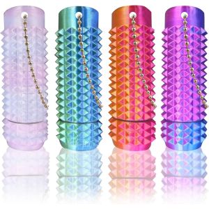 KAL-4 Pièces Little Ouchies Pain Fidget, Pocket Mini Fidget Toy, Spiky Grippie Stim, Jouets Sensoriels Surélevés, Pour Soulager Anxiété Et Concentration, Cadeaux Nouveauté Pour Les Amis - Neuf