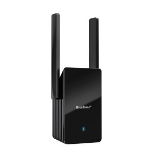 lbgwp60-Répéteur Wifi 6 Ax3000, Amplificateur Wifi, Repeteur Wifi Puissant Avec Un Port Gigabit, Wifi Extender Double Bande 2402Mbps 5Ghz & 574Mbps 2.4Ghz, Compatible Avec Toutes Les Box Internet - Neuf