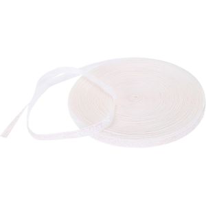 KAL-Ruban De Velours À Paillettes Métalliques De 1,9 Cm X 22,9 M Pour Noël, Bricolage, Emballage Cadeau, Décoration De N?ud, Blanc Coloré - Neuf