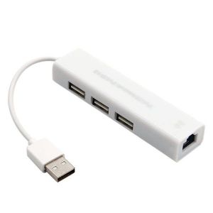 Adaptateur Ethernet USB vers RJ45 10/100 Mbit/s pour Mac, iOS, ordinateur portable, PC, Windows - Neuf