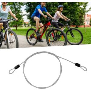 Tianyi-Fil De Verrouillage De Vélo En Acier De Haute Qualité, Mini Et Portable Avec Boucles À Double Extrémité U2013 Sécurisez Votre Vélo Avec Ce Fil De Verrouillage De Vélo Professionnel - Neuf