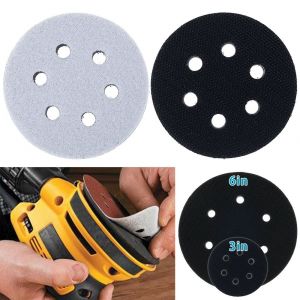 Disque de pon&ccedil;age de 15 cm avec tampon &eacute;ponge pour outils de polissage et de pon&ccedil;age - Neuf