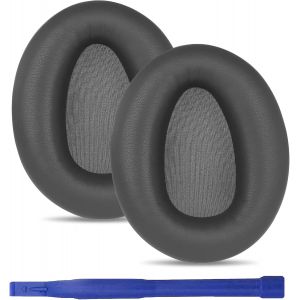 LORANKA-WH-CH710N Coussinets de Rechange compatibles avec Casque Sony WH-CH700N/WH-CH710N/WH-CH720N /WH-XB900N/WH-RF400&MDR-ZX780/MDR-ZX770/MDR-10R, Cuir prot&eacute;in&eacute; Souple (Gris Titane) - Neuf
