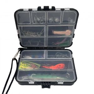 Bo&icirc;te De Rangement Pour Materiel De Peche Avec Separateurs - Neuf