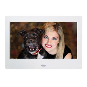 Cadre photo numérique HD 7 pouces 800x480 avec télécommande-Prise UE,B - Neuf