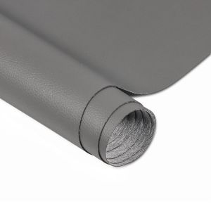 Simili Cuir Autocollant 120 X 60 Cm - Patch De Reparation Cuir - Adhesif Reparation Cuir Pour Canap&eacute;s, Sacs &Agrave; Main, Vestes, Si&egrave;ges De Voiture, Meubles En Cuir R&eacute;paration Et R&eacute;novation - Gris[Z507] - Neuf