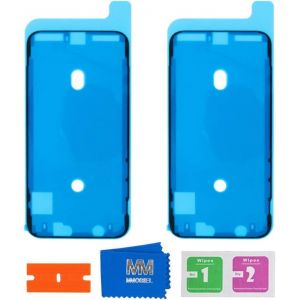 2X Stickers/Adh&eacute;sif Interne pr&eacute;d&eacute;coup&eacute;s et &eacute;tanches pour &eacute;cran LCD Compatible iPhone iPhone X - 5.8 Pouces - Neuf