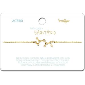 Eryi-, Bracelet Signe Du Zodiaque En Acier Inoxydable, Bracelet Horoscope Avec Zircone, Constellations Bijoux Astrologie Pour Femme - 12 Unités - Neuf
