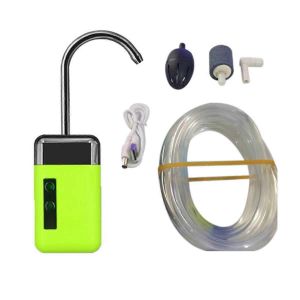 Robinet De Peche Et Pompe A Oxygene, Pompe A Eau De Peche Automatique, Oxygenateur Pour Aquarium, Silencieux - Neuf