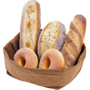 Lot De 5 Faux Pains En Plastique - Accessoire De Photographie Réaliste Pour La Maison, La Cuisine, La Boulangerie[Pou8807519] - Neuf